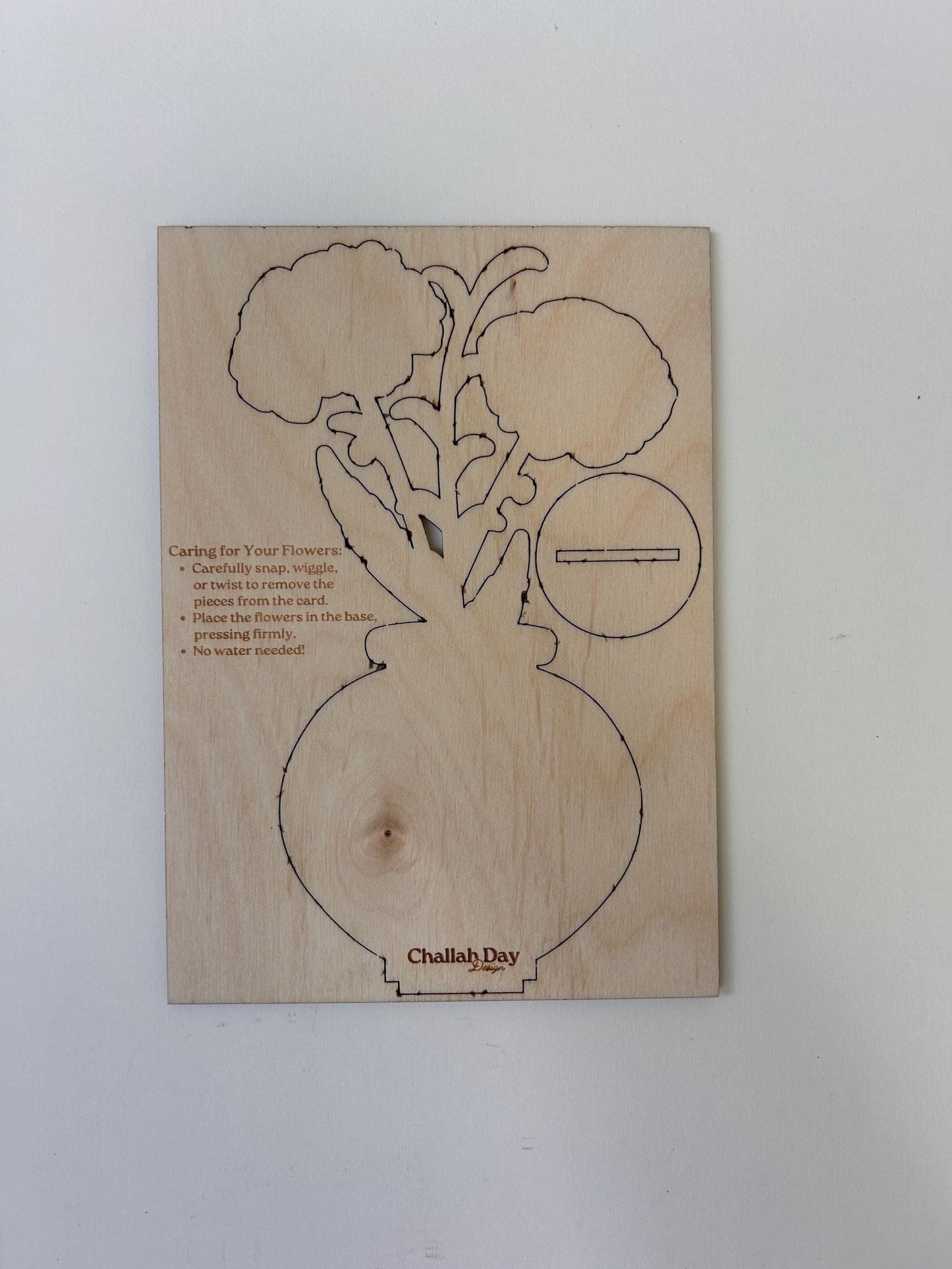 Personalized 3D Rosh Hashanah Card with Marigold Bouquet | Unique Jewish New Year Greeting | Custom Laser Cut Holiday Card
